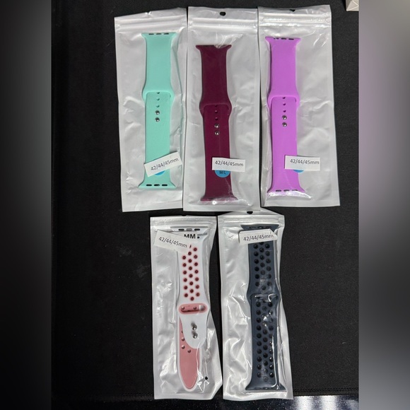 Other - NEW Smart Apple Watch Band Set - 5 Colors fits size 42/44/45mm